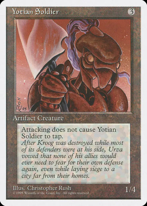 Yotian Soldier [Fourth Edition] - MTG Single