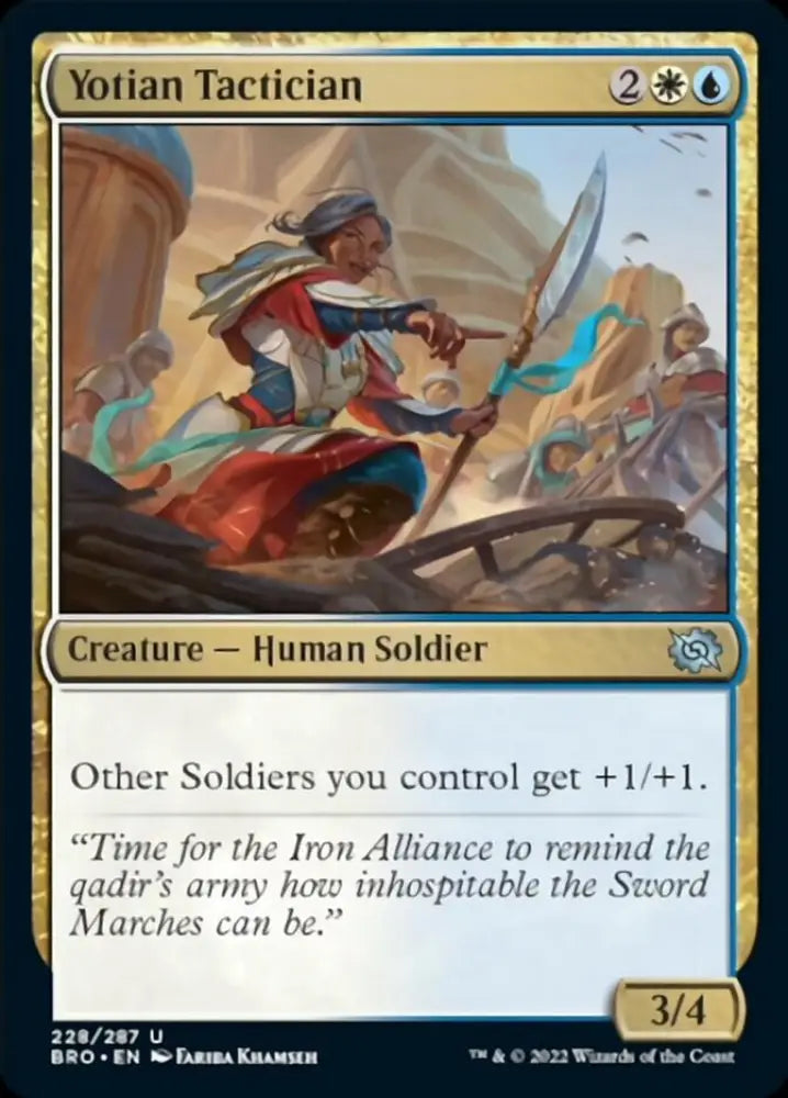 Yotian Tactician [The Brothers’ War] - MTG Single