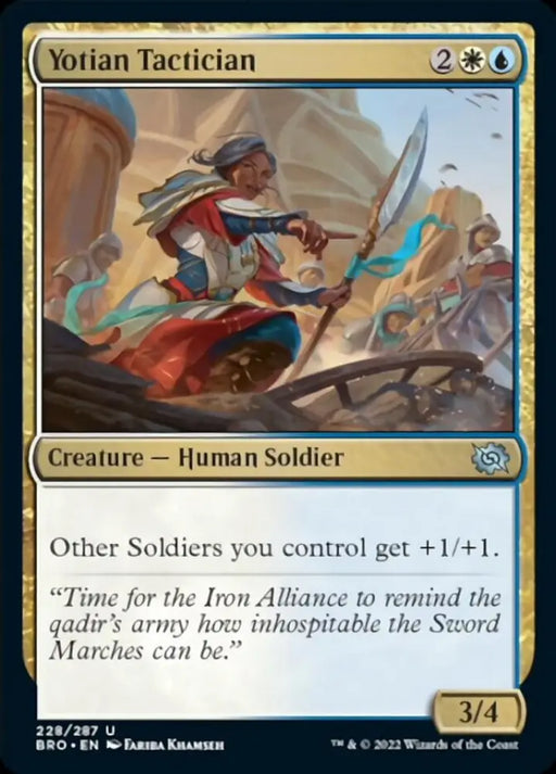 Yotian Tactician [The Brothers’ War] - MTG Single