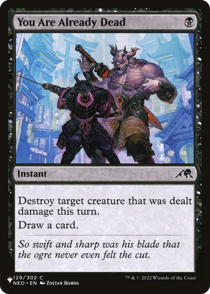 You Are Already Dead [The List] - MTG Single