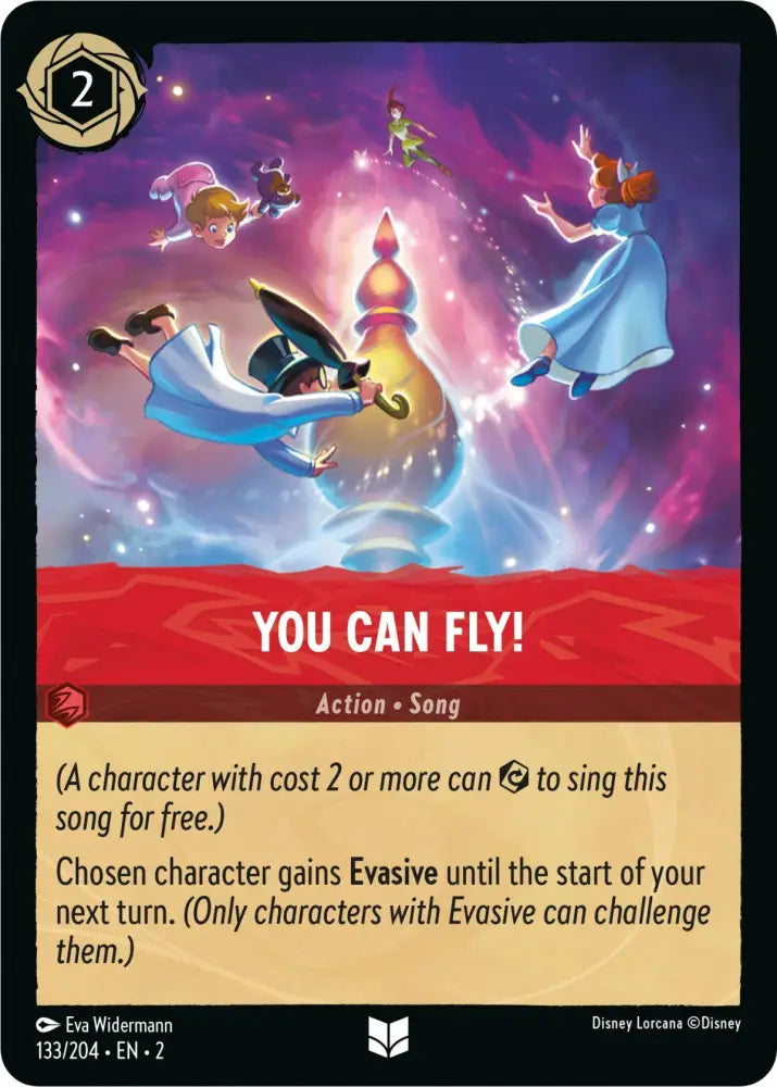 You Can Fly! (133/204) [Rise of the Floodborn] - Lorcana Single