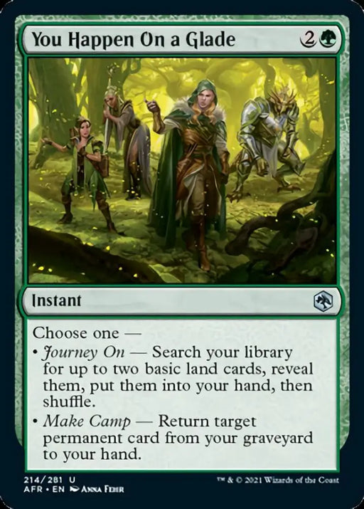 You Happen On a Glade [Dungeons & Dragons: Adventures in the Forgotten Realms] - MTG Single
