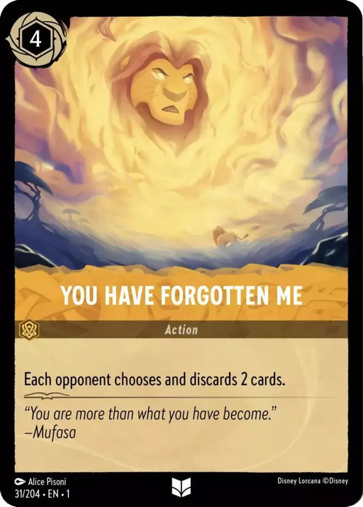 You Have Forgotten Me (31/204) [The First Chapter] - Lorcana Single
