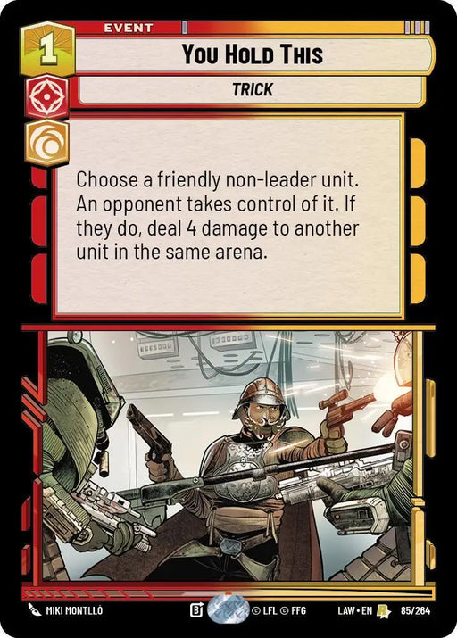 You Hold This (85/264) [A Lawless Time]
