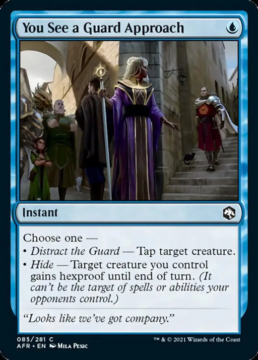 You See a Guard Approach [Dungeons & Dragons: Adventures in the Forgotten Realms] - MTG Single