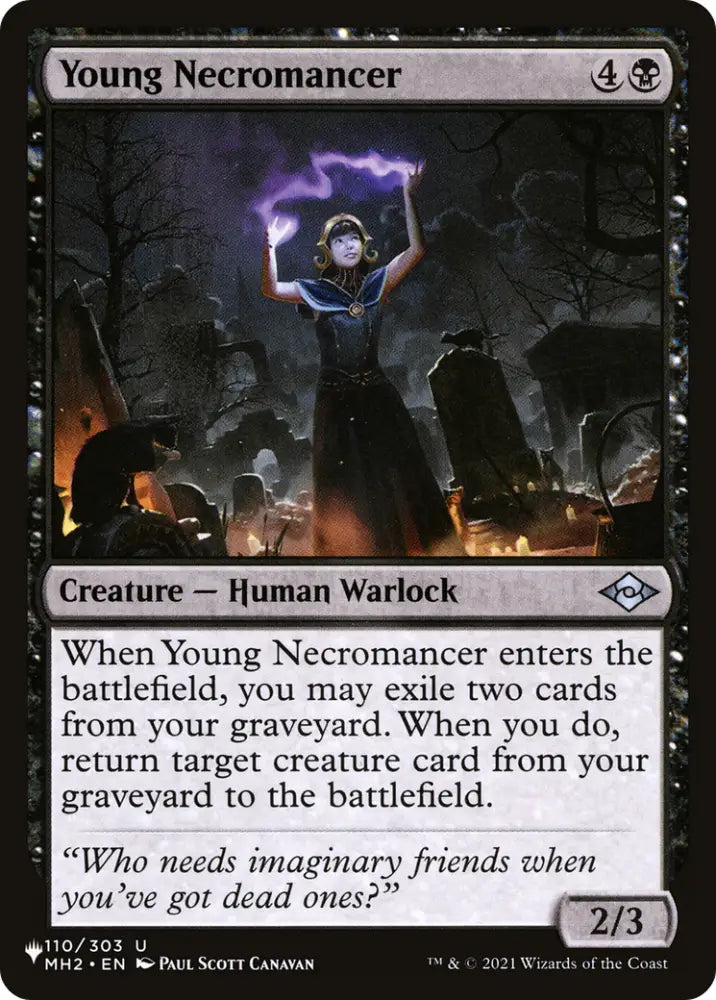 Young Necromancer [The List] - MTG Single