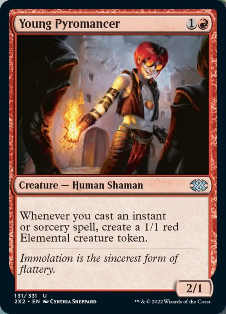 Young Pyromancer [Double Masters 2022] - MTG Single