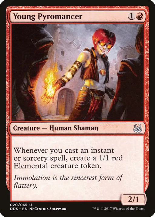 Young Pyromancer [Duel Decks: Mind vs. Might] - MTG Single