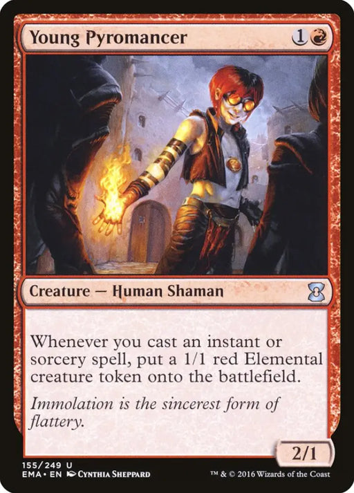 Young Pyromancer [Eternal Masters] - MTG Single