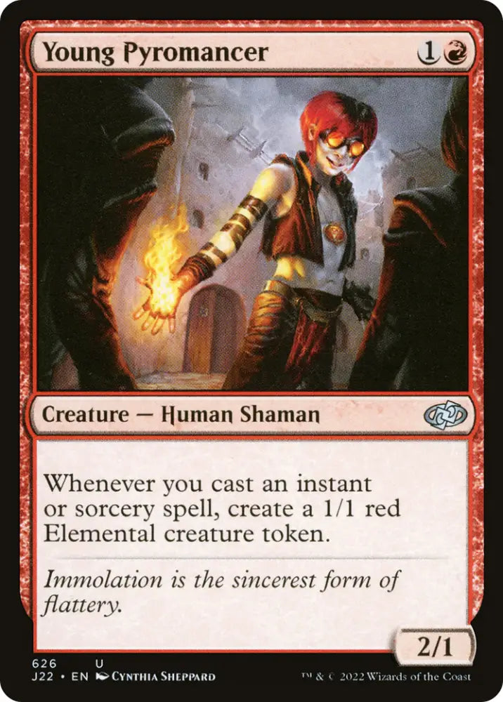 Young Pyromancer [Jumpstart 2022] - MTG Single