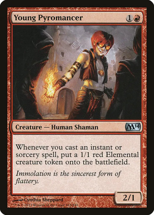 Young Pyromancer [Magic 2014] - MTG Single