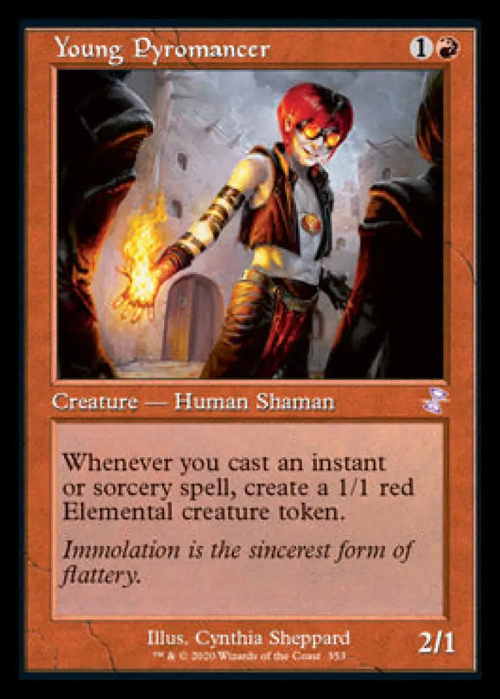 Young Pyromancer (Timeshifted) [Time Spiral Remastered] - MTG Single