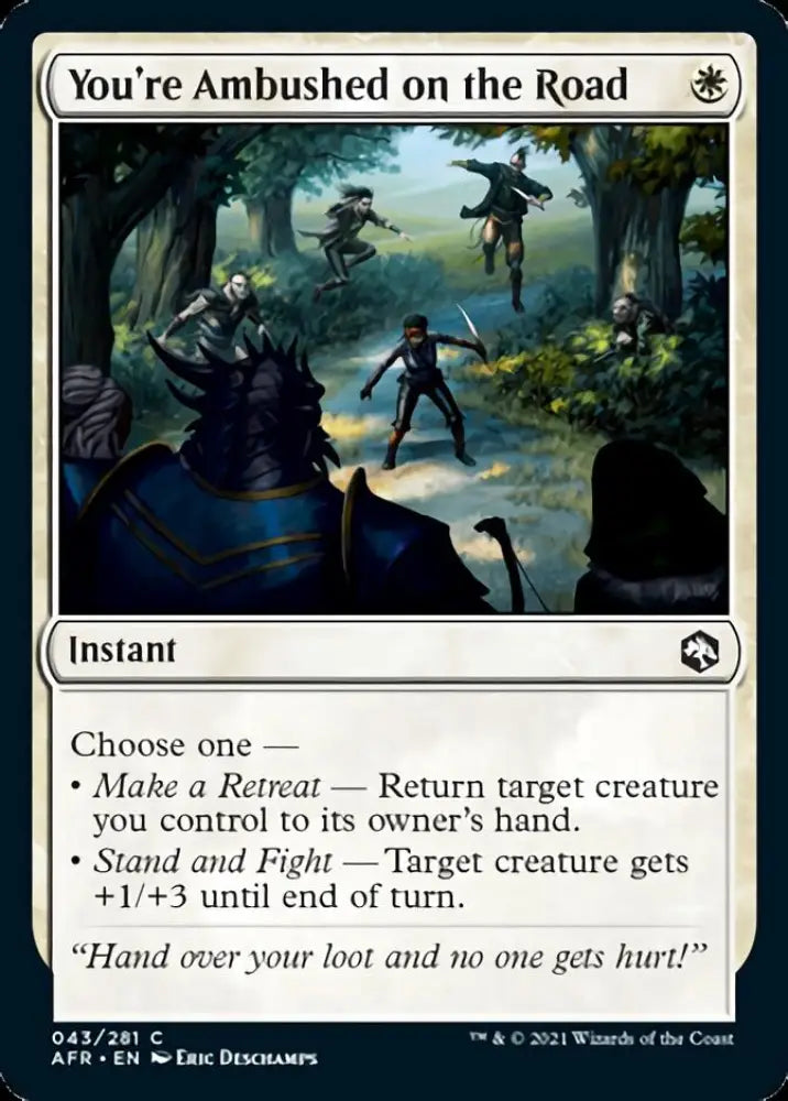 You’re Ambushed on the Road [Dungeons & Dragons: Adventures in the Forgotten Realms] - MTG Single
