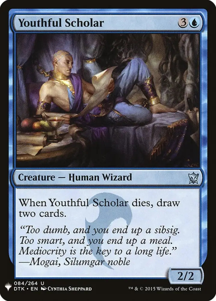 Youthful Scholar [Mystery Booster] - MTG Single