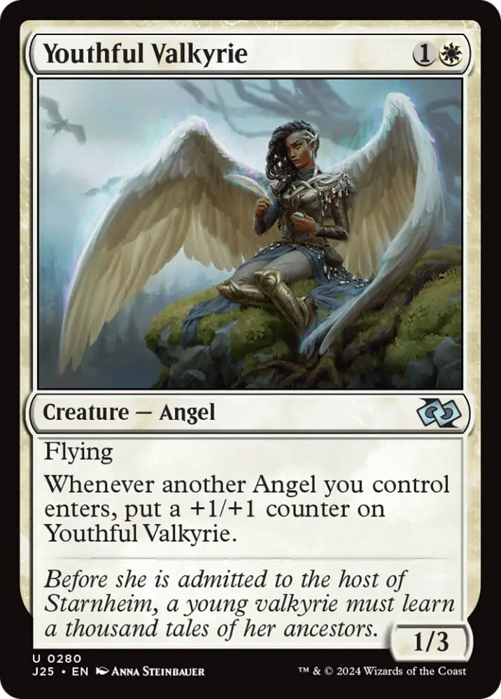 Youthful Valkyrie [Foundations Jumpstart] - MTG Single