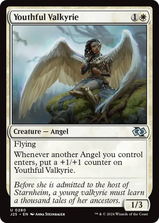 Youthful Valkyrie [Foundations Jumpstart] - MTG Single