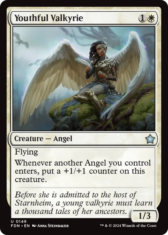 Youthful Valkyrie [Foundations] - MTG Single