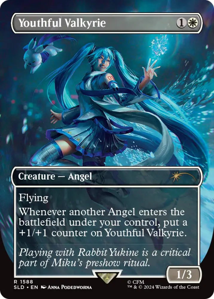 Youthful Valkyrie (Rainbow Foil) [Secret Lair Drop Series] - MTG Single