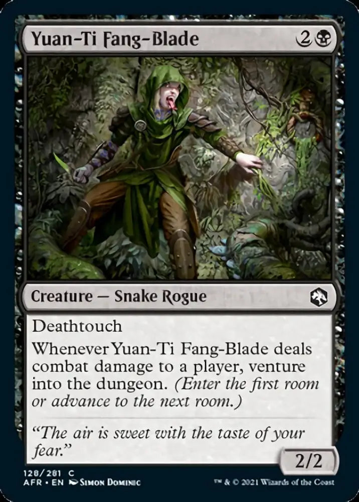 Yuan-Ti Fang-Blade [Dungeons & Dragons: Adventures in the Forgotten Realms] - MTG Single