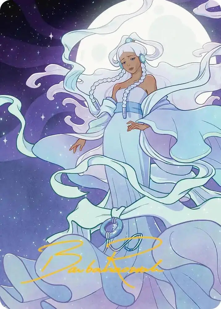 Yue, the Moon Spirit 2 Art Card (Gold-Stamped Signature) (41) [Avatar: The Last Airbender Art Series]