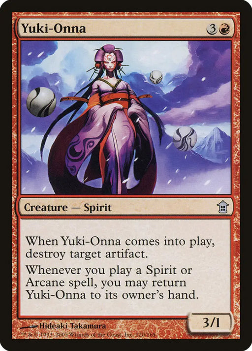 Yuki-Onna [Saviors of Kamigawa] - MTG Single