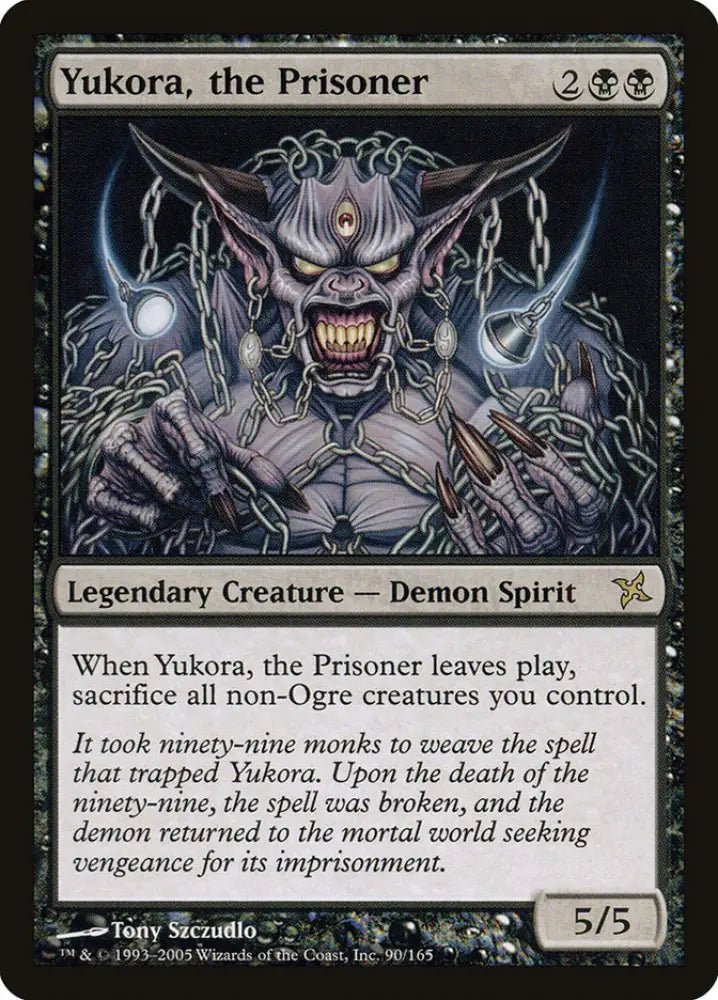 Yukora the Prisoner [Betrayers of Kamigawa] - MTG Single