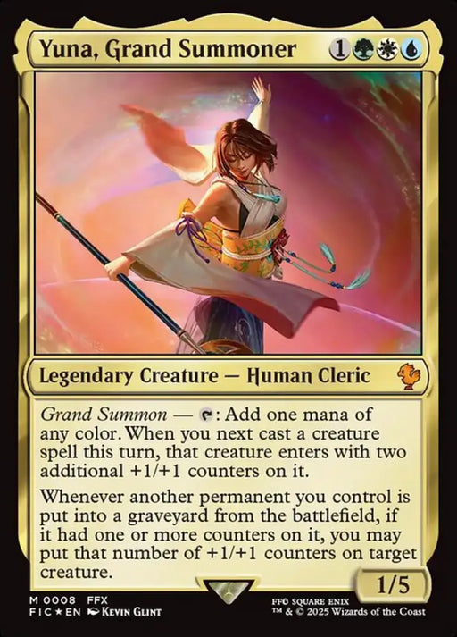 Yuna, Grand Summoner (8) [Final Fantasy Commander]