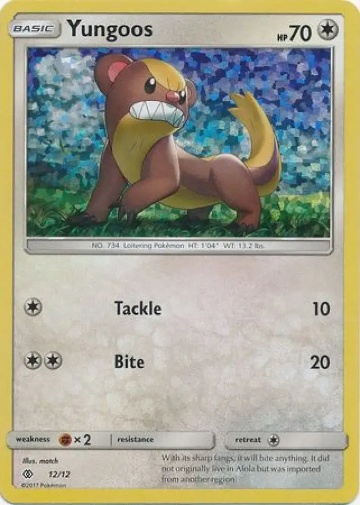 Yungoos (12/12) [McDonald’s Promos: 2017 Collection] - Pokemon Single