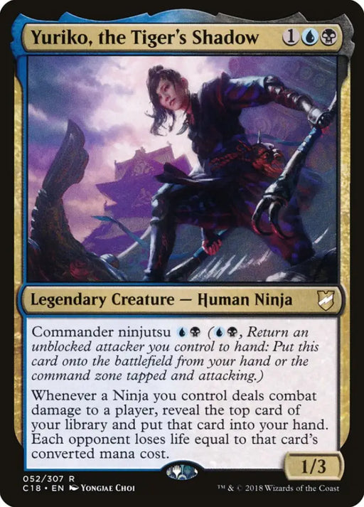 Yuriko the Tiger’s Shadow [Commander 2018] - MTG Single