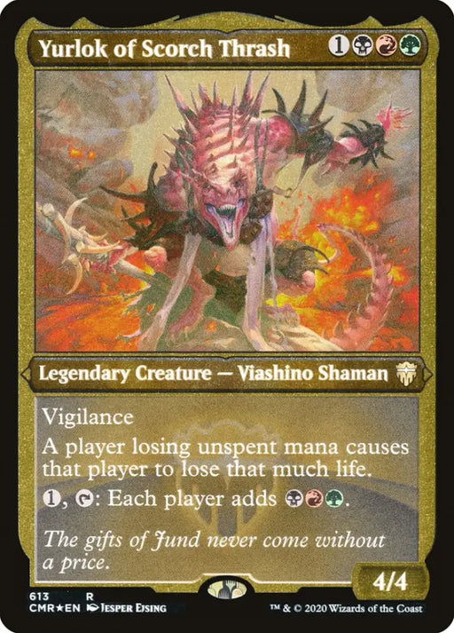 Yurlok of Scorch Thrash (Etched) [Commander Legends] - MTG Single