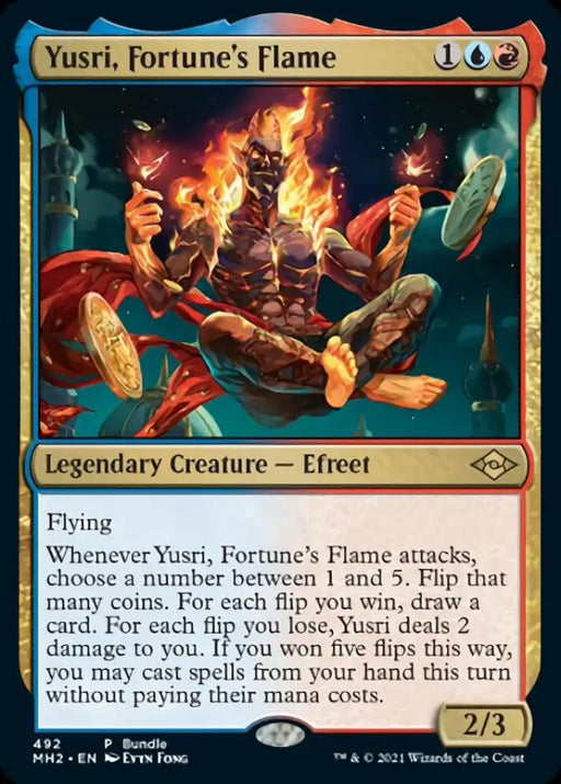 Yusri Fortune’s Flame (Bundle) [Modern Horizons 2] - MTG Single
