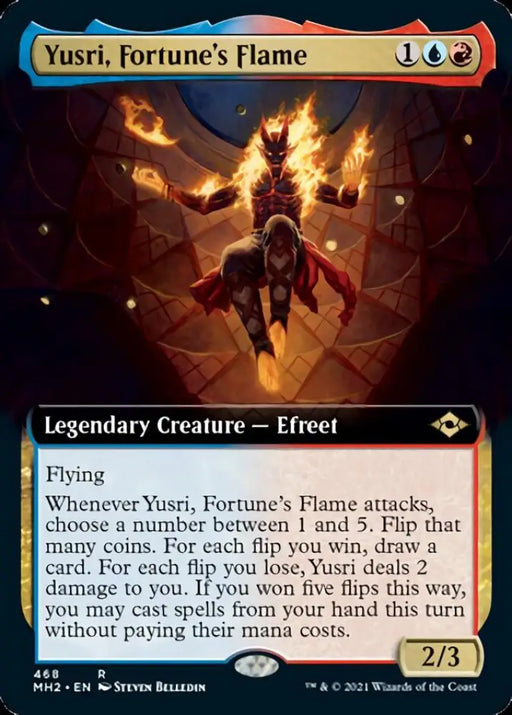 Yusri Fortune’s Flame (Extended Art) [Modern Horizons 2] - MTG Single