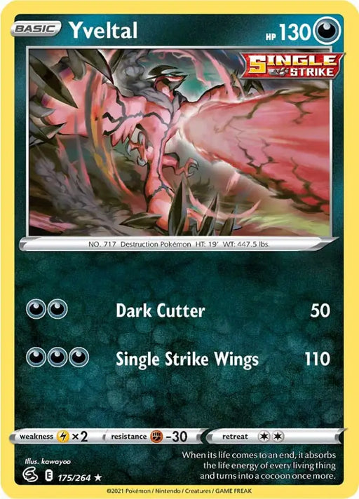 Yveltal (175/264) [Sword & Shield: Fusion Strike] - Pokemon Single