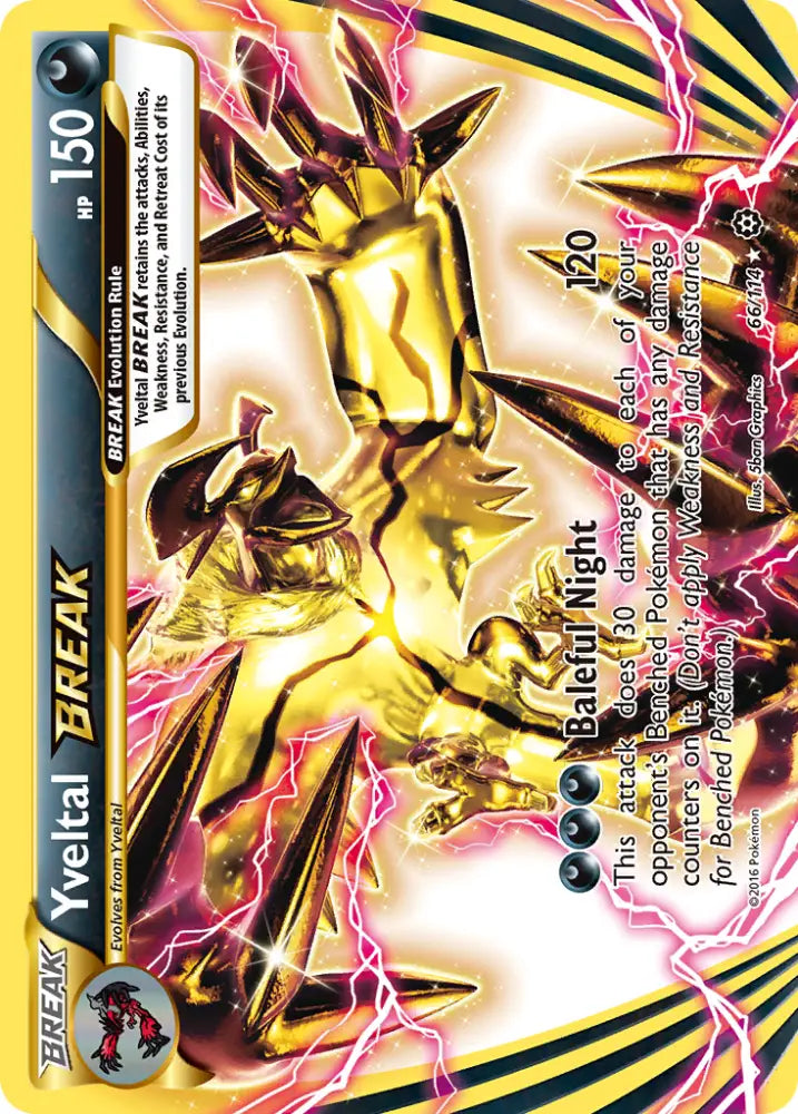 Yveltal BREAK (66/114) [XY: Steam Siege] - Pokemon Single