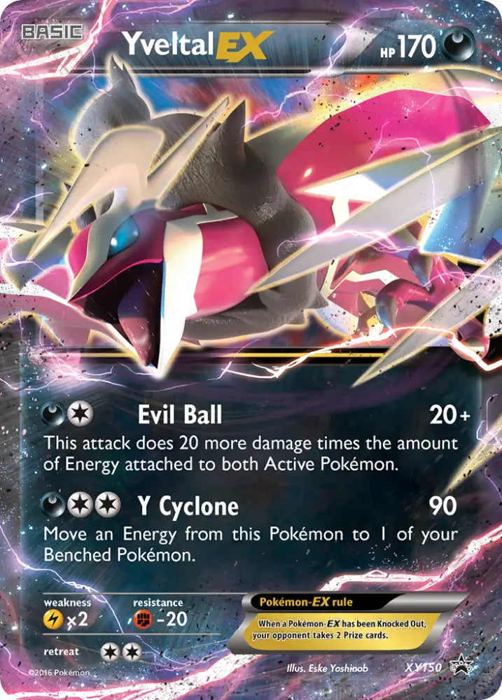 Yveltal EX (XY150) [XY: Black Star Promos] - Pokemon Single