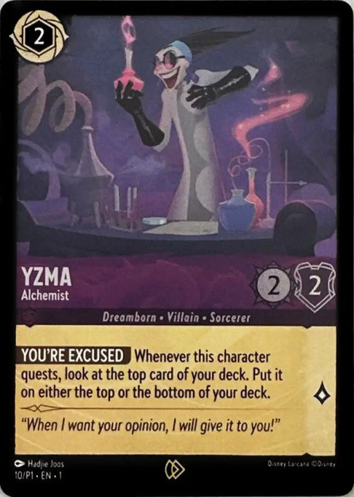 Yzma (10/P1) [Promo Cards] - Lorcana Single