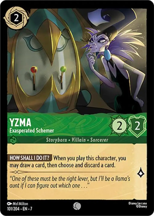 Yzma - Exasperated Schemer (101/204) [Archazia’s Island] - Lorcana Single