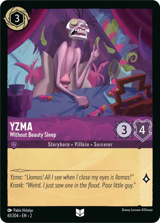 Yzma - Without Beauty Sleep (61/204) [Rise of the Floodborn] - Lorcana Single
