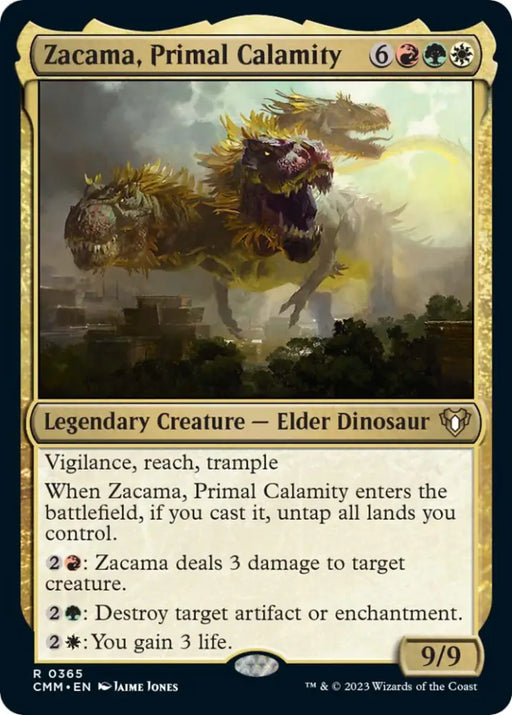 Zacama Primal Calamity [Commander Masters] - MTG Single