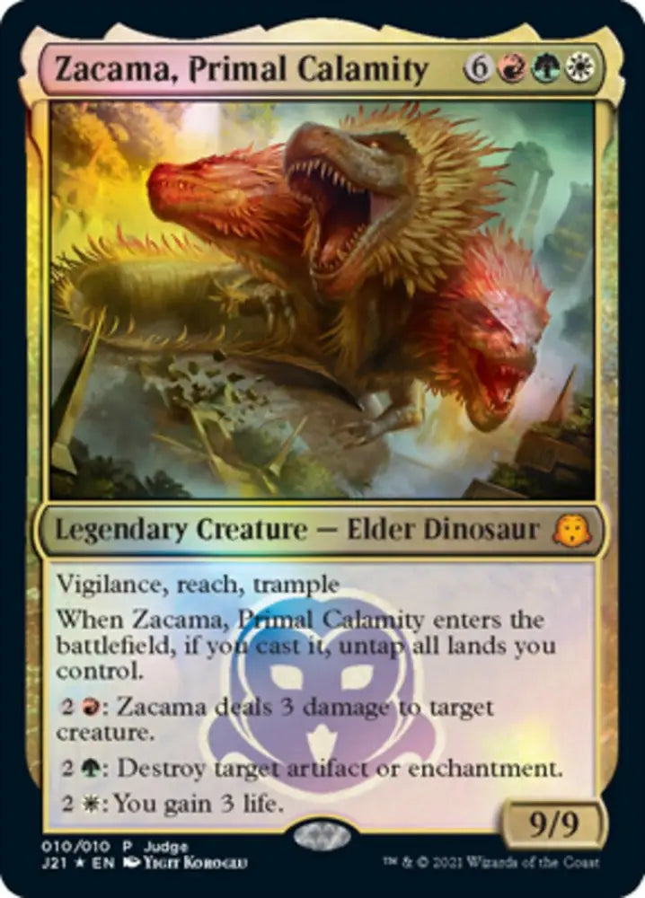 Zacama Primal Calamity [Judge Gift Cards 2021] - MTG Single