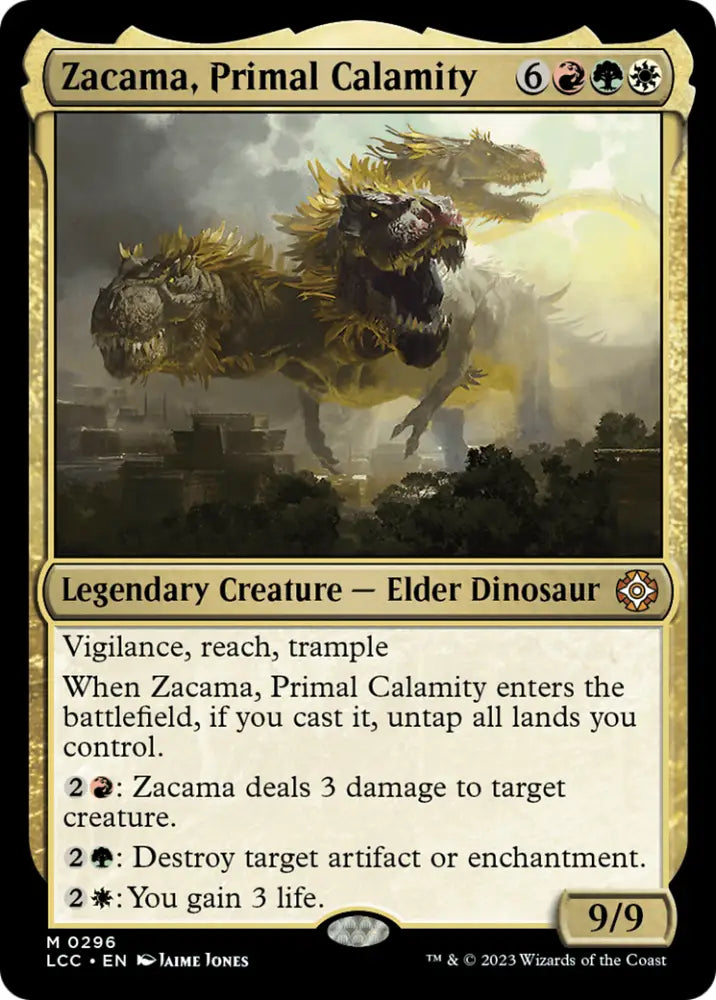 Zacama Primal Calamity [The Lost Caverns of Ixalan Commander] - MTG Single