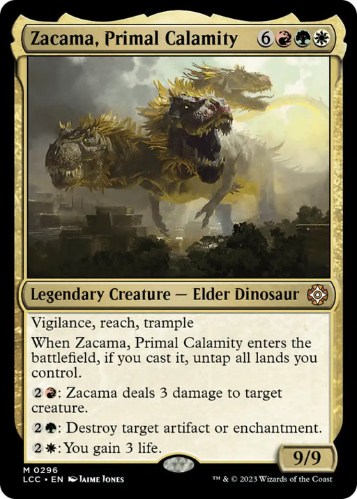 Zacama Primal Calamity [The Lost Caverns of Ixalan Commander] - MTG Single