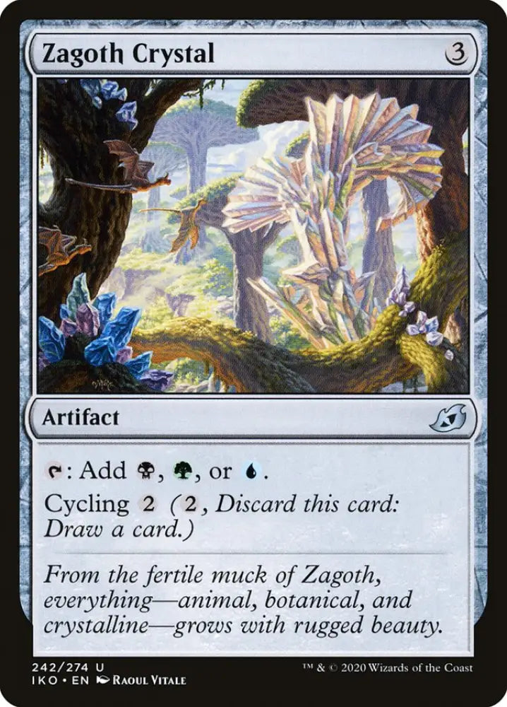 Zagoth Crystal [Ikoria: Lair of Behemoths] - MTG Single