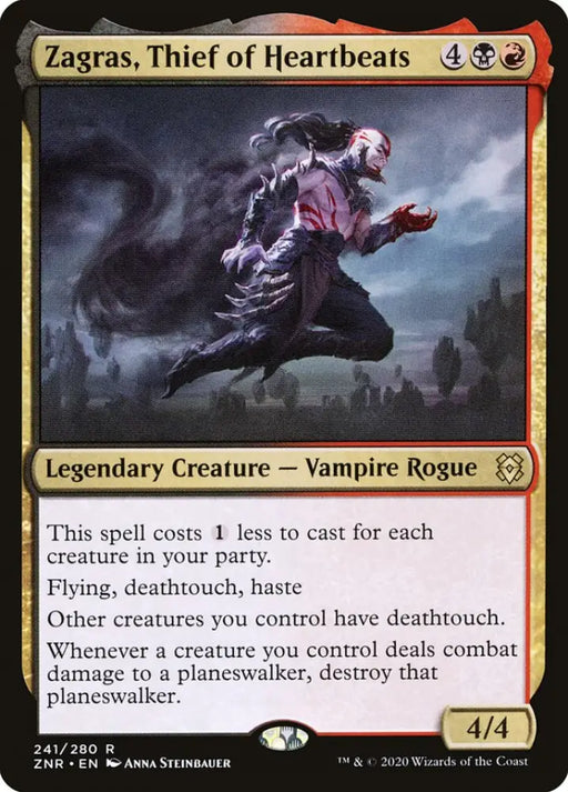 Zagras Thief of Heartbeats [Zendikar Rising] - MTG Single