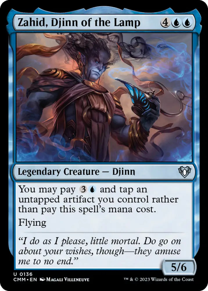 Zahid Djinn of the Lamp [Commander Masters] - MTG Single