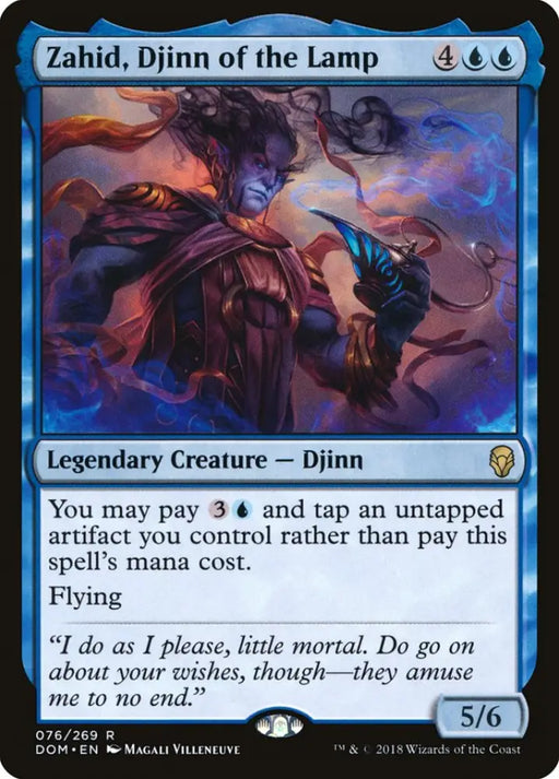 Zahid Djinn of the Lamp [Dominaria] - MTG Single