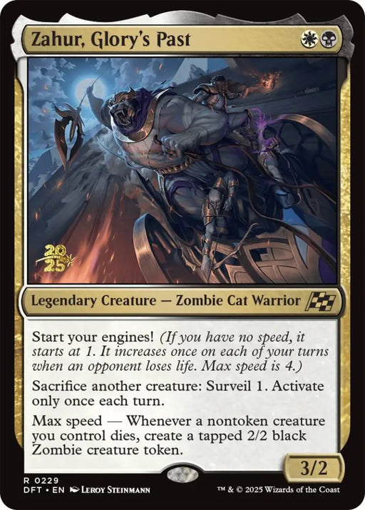 Zahur Glory’s Past [Aetherdrift Prerelease Promos] - MTG Single