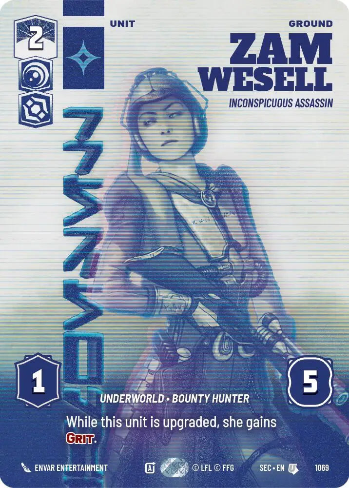 Zam Wesell - Inconspicuous Assassin (Prestige) (1069) [Secrets of Power]
