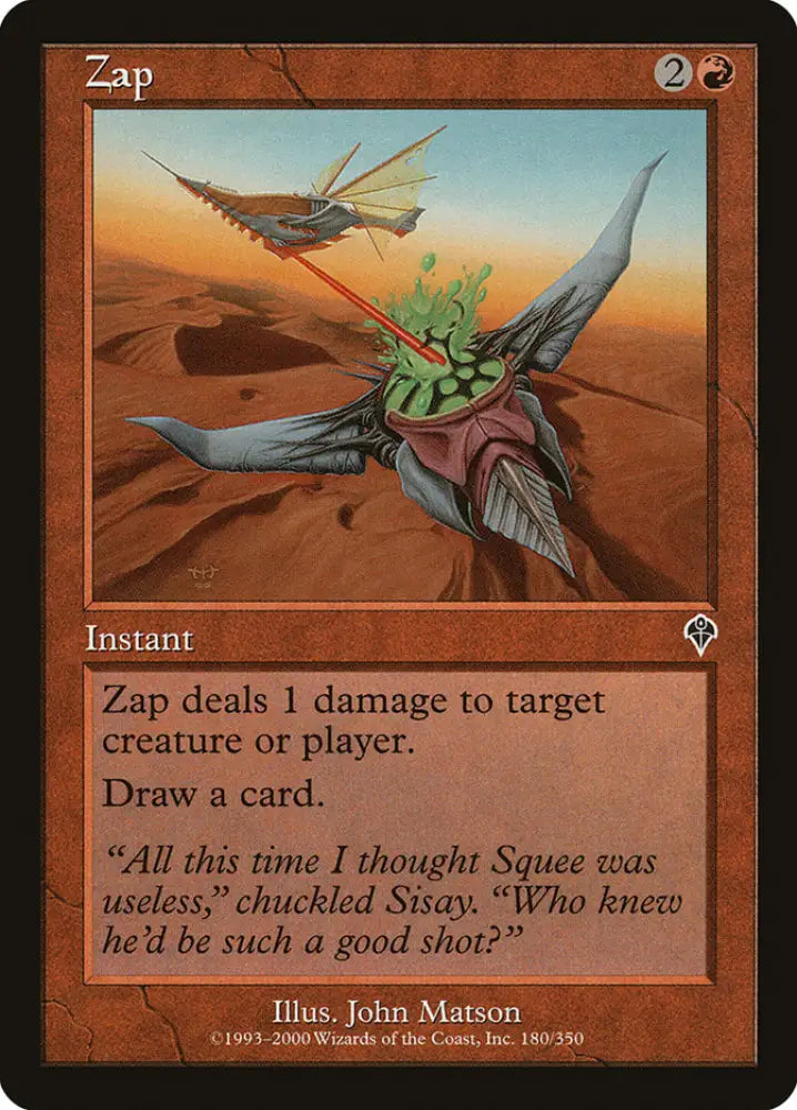 Zap [Invasion] - MTG Single