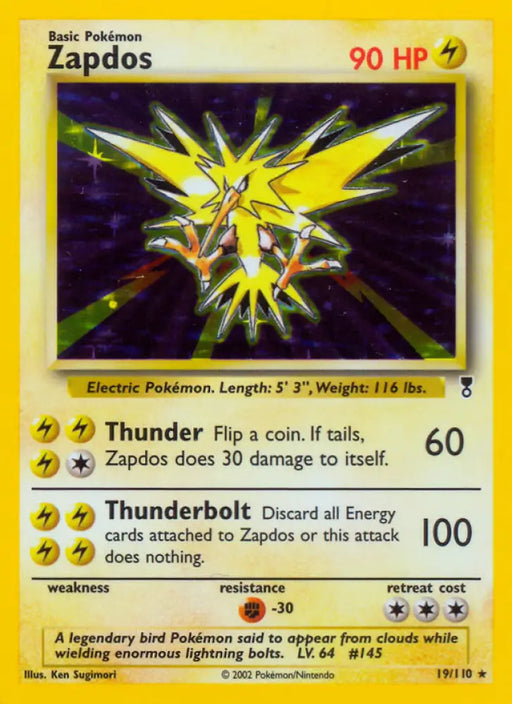 Zapdos (19/110) [Legendary Collection] - Pokemon Single